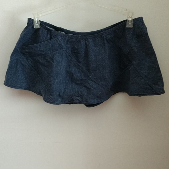 #8 NWT@$142 Marc Jacobs RARE DENIM Swim Skirt  NWT - Picture 1 of 8